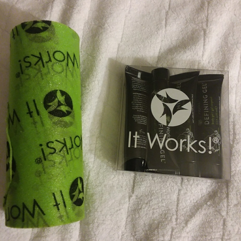 It works! Defining gel 4 pack and fab wrap!